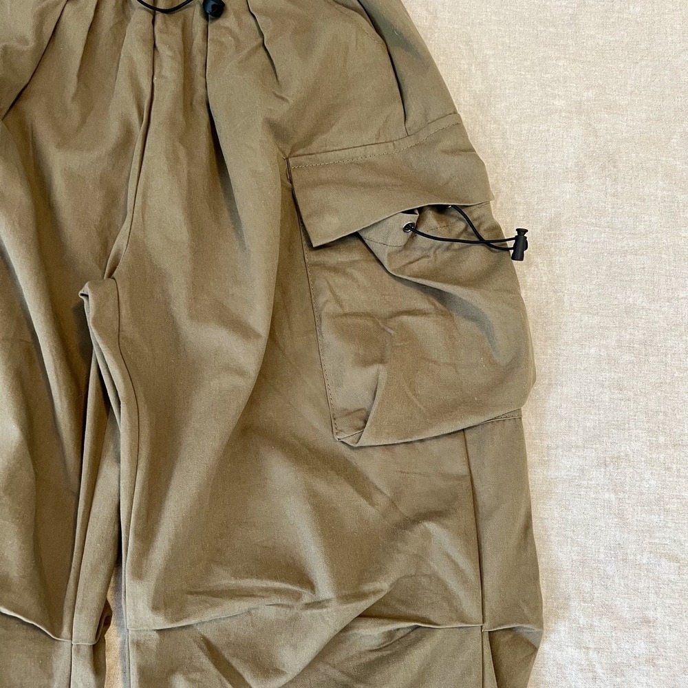 SHHB Life Companion Japanese Style Cargo Multipocket Faded Army Tactical Pants S - Picture 3 of 14